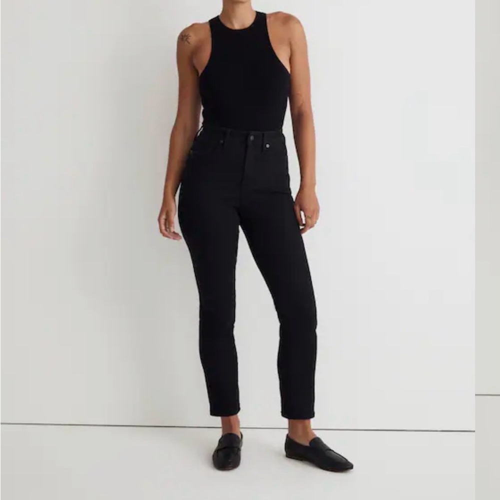 MADEWELL CURVY PETITE STOVEPIPE JEANS SIZE 30 PETITE